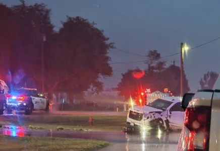 Crews respond to collision on Route 60